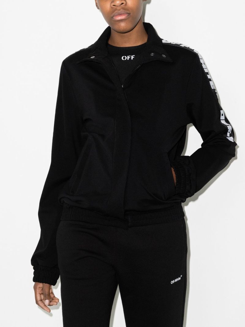 Logo Print Track Jacket