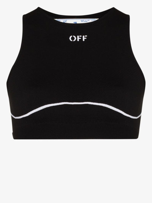 Athletic Logo Seamless Sports Bra