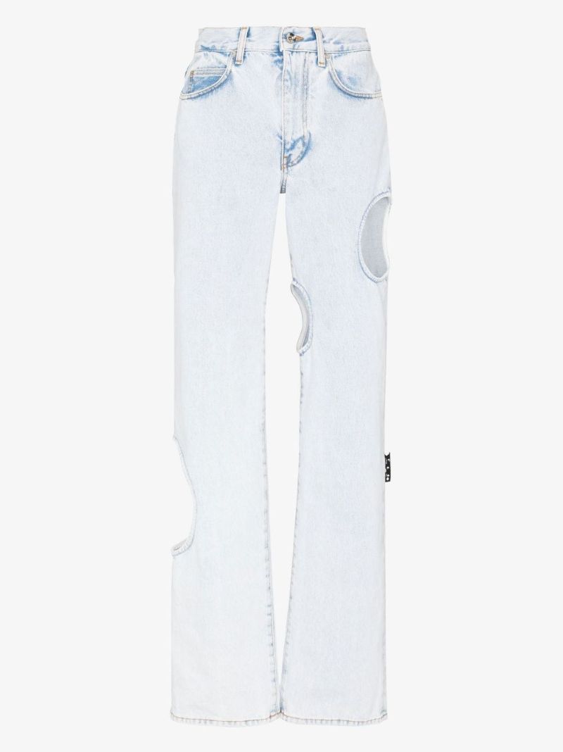 Blue Meteor Straight Leg Jeans