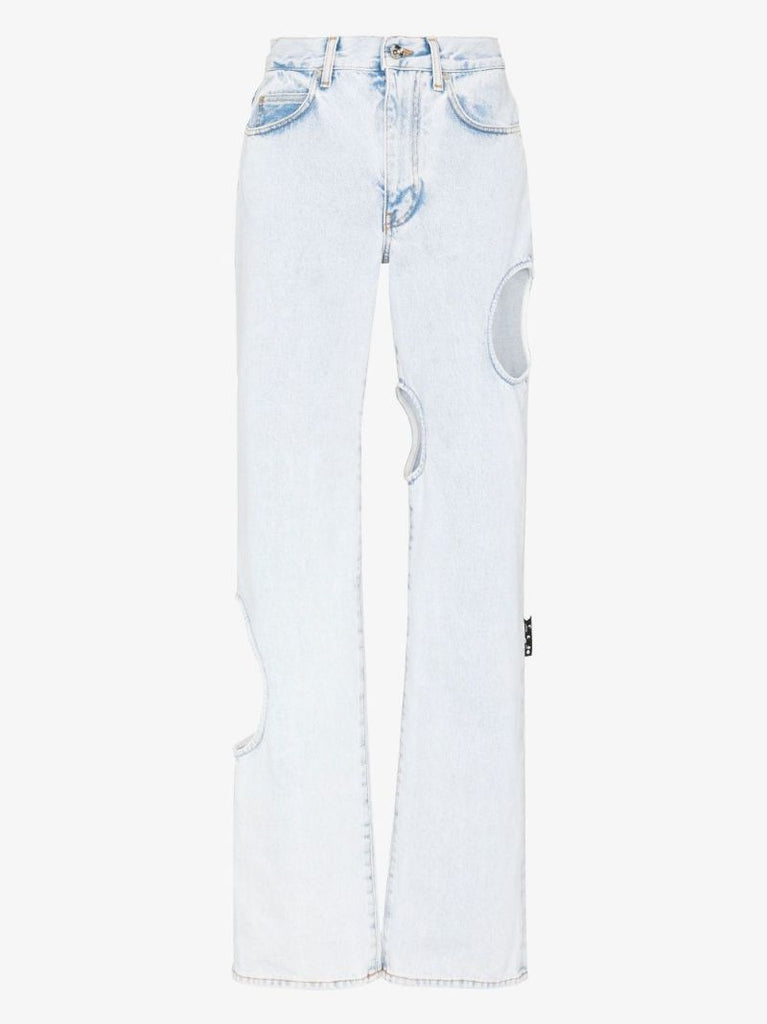 Blue Meteor Straight Leg Jeans