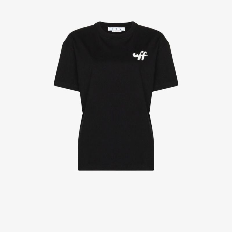 Zebra Arrow Print Cotton T-shirt