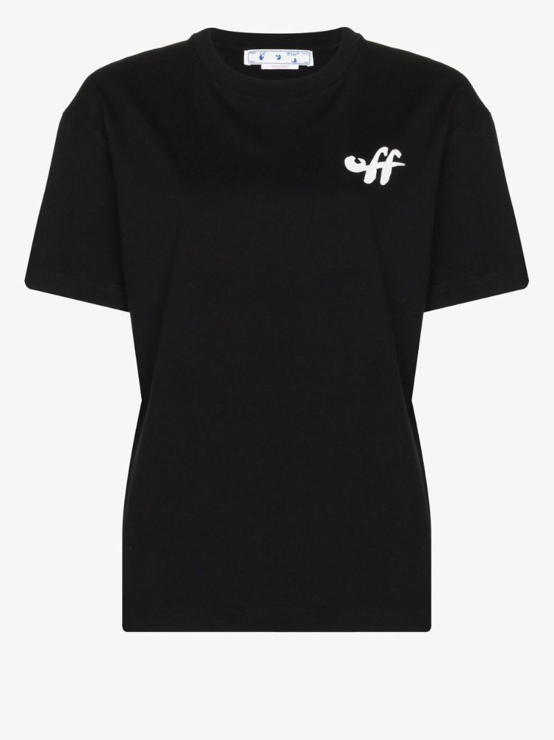 Zebra Arrow Print Cotton T-shirt