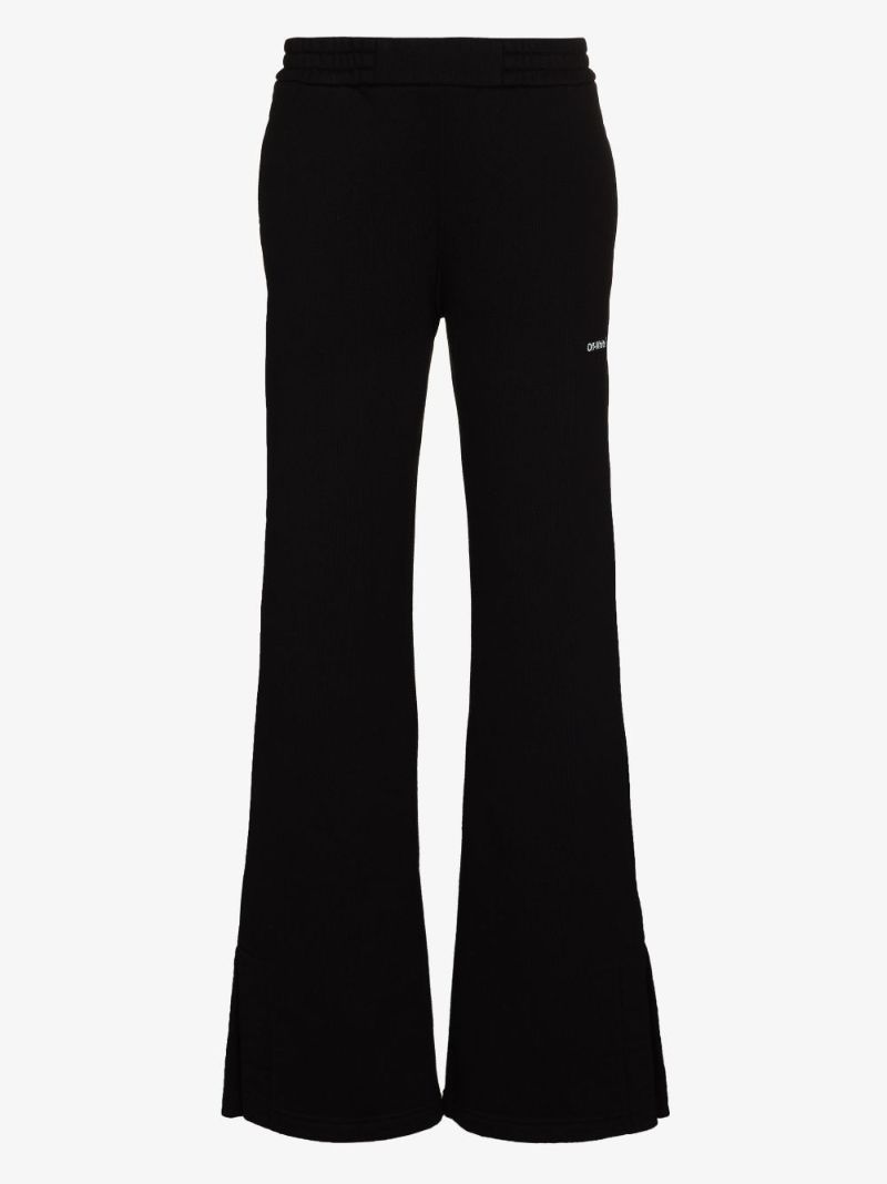 Diag Print Track Pants
