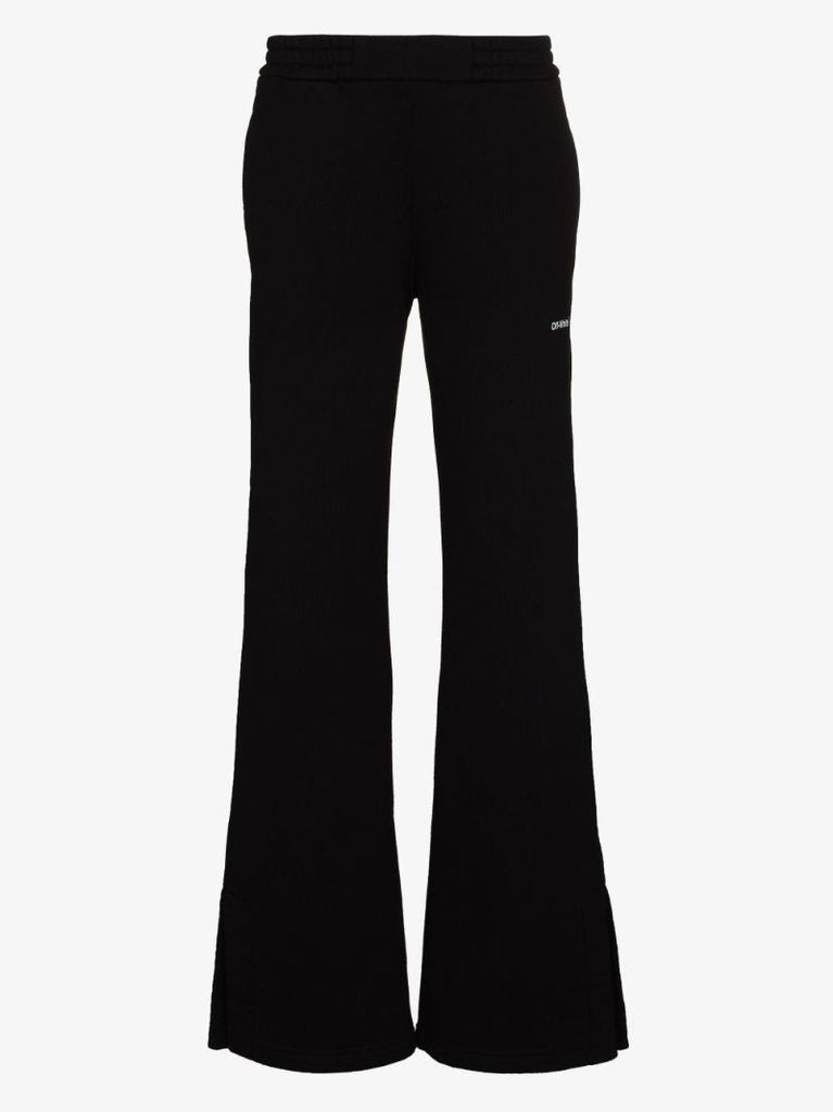 Diag Print Track Pants