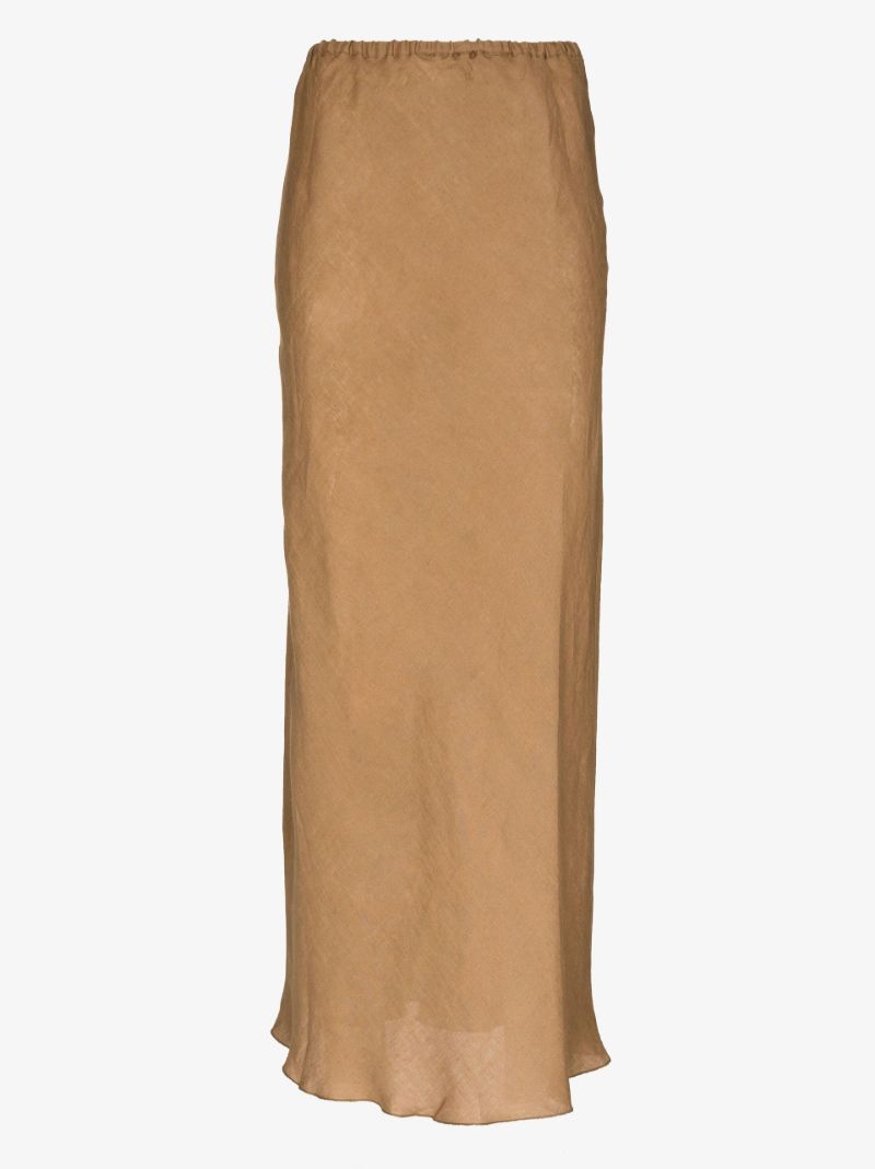 Dydine Linen Maxi Skirt