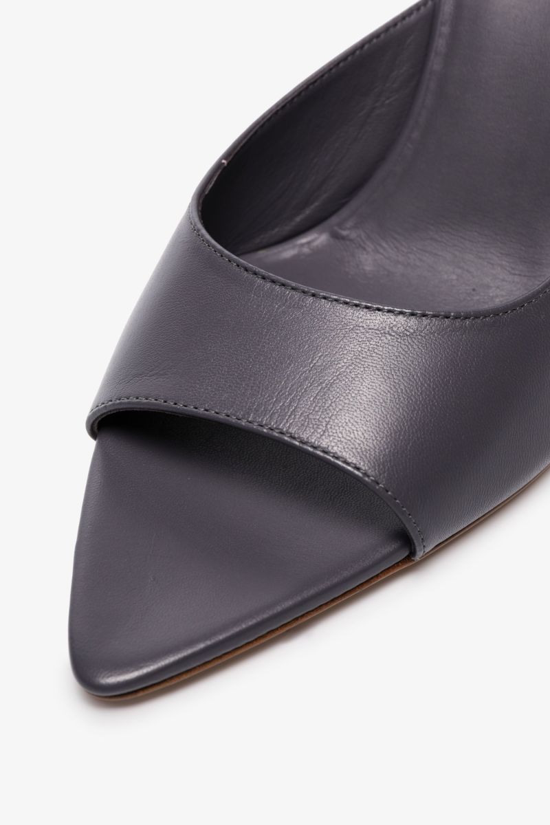 X Pernille Teisbaek Black Perni 04 85 Leather Mules