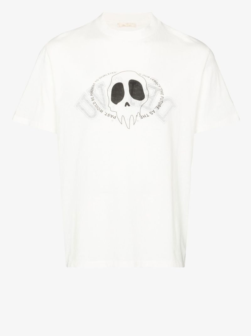 Maverick Skull Print T-shirt