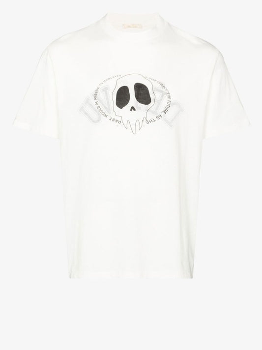 Maverick Skull Print T-shirt