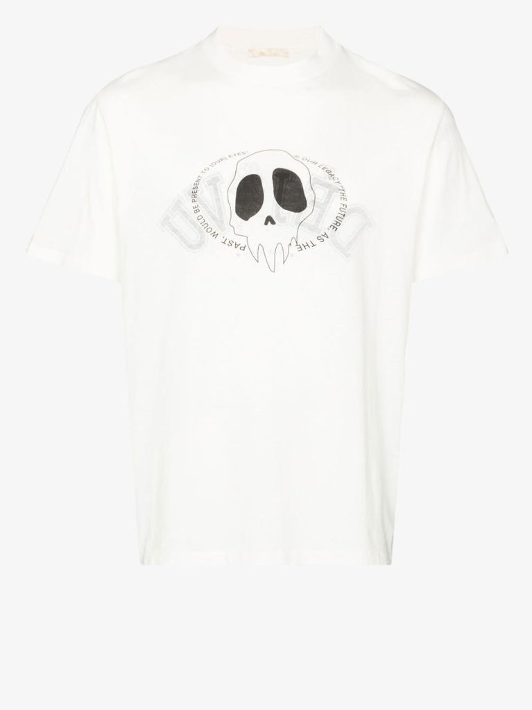 Maverick Skull Print T-shirt