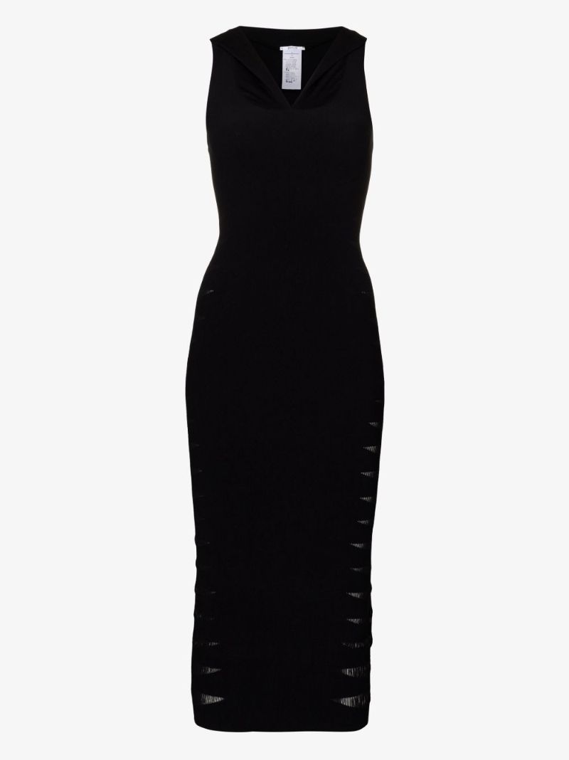 The Slit Cutout Midi Dress