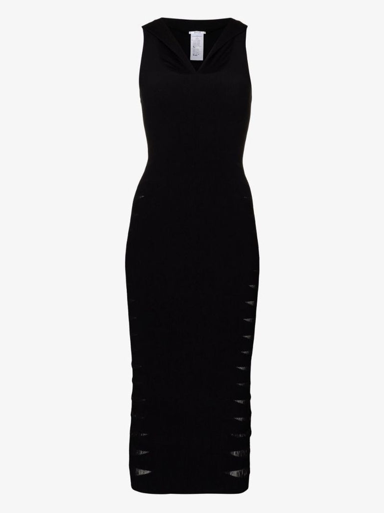 The Slit Cutout Midi Dress