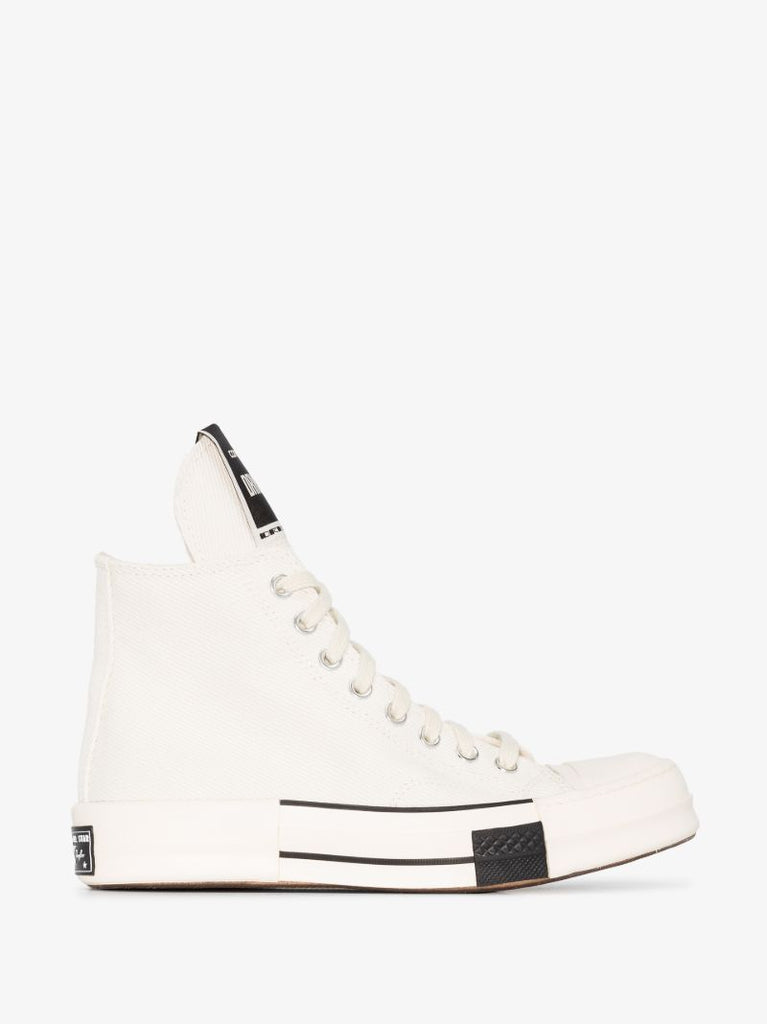 X Converse White Drkstar Chuck 70 High Top Sneakers