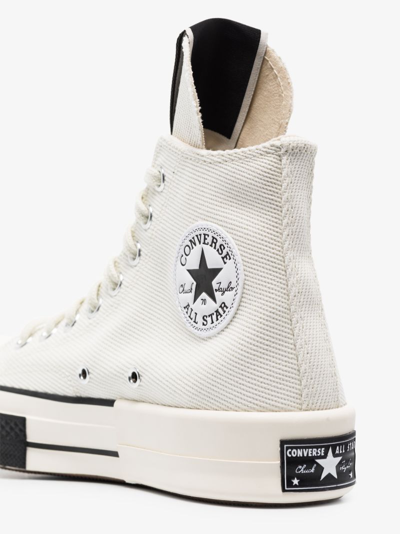 X Converse White Drkstar Chuck 70 High Top Sneakers