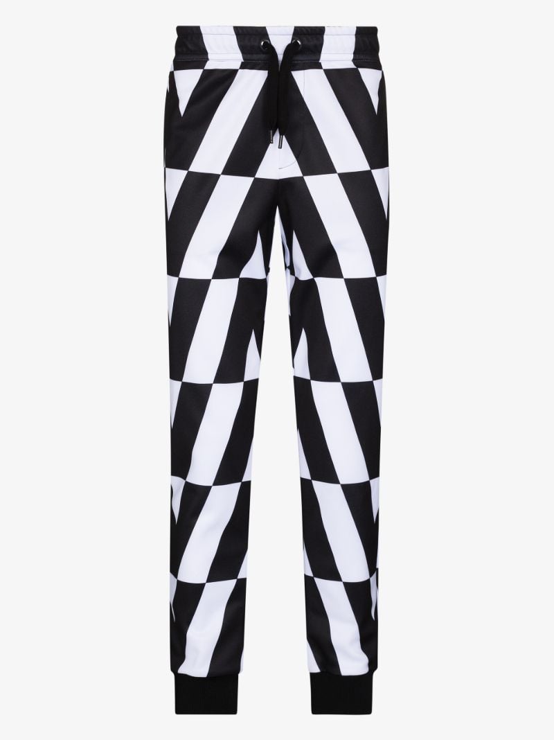 Optical Valentino Track Pants
