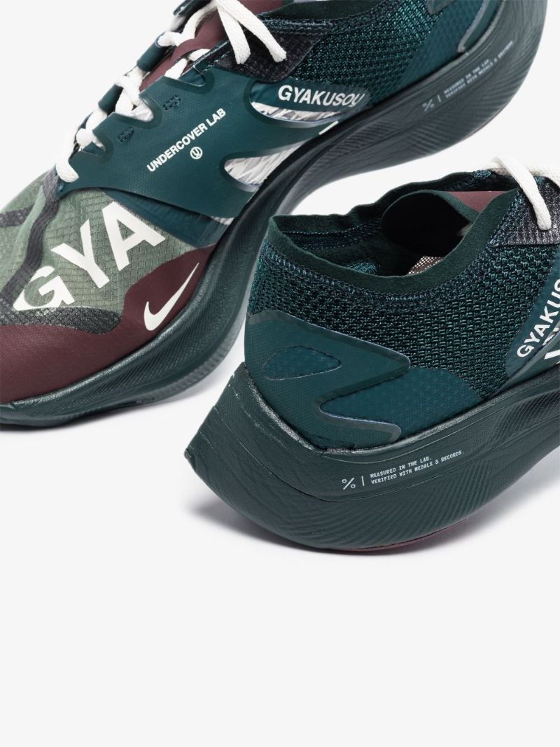 X Gyakusou Green Zoomx Vaporfly Next% Sneakers