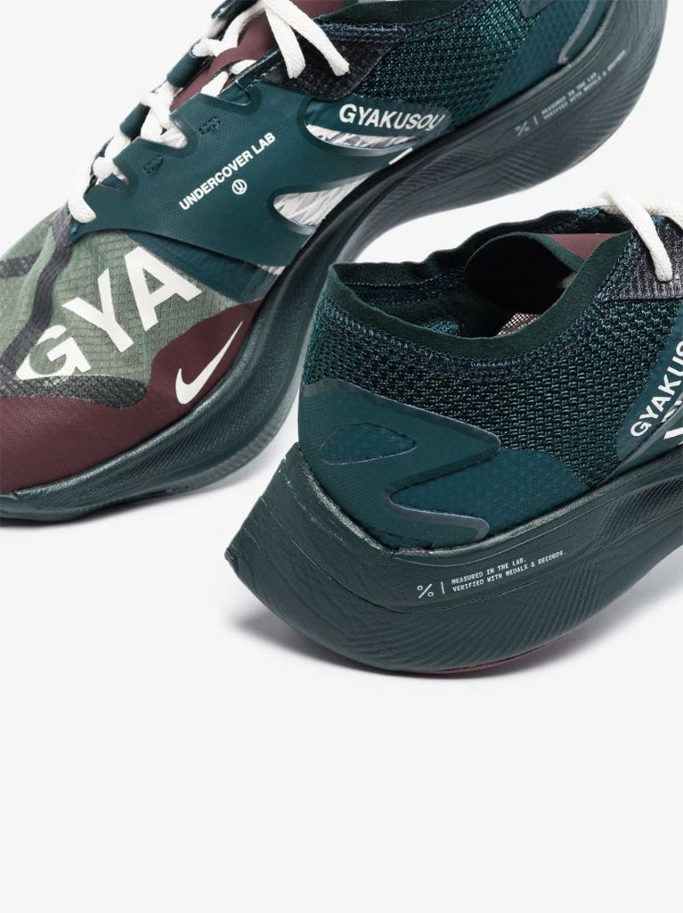 X Gyakusou Green Zoomx Vaporfly Next% Sneakers