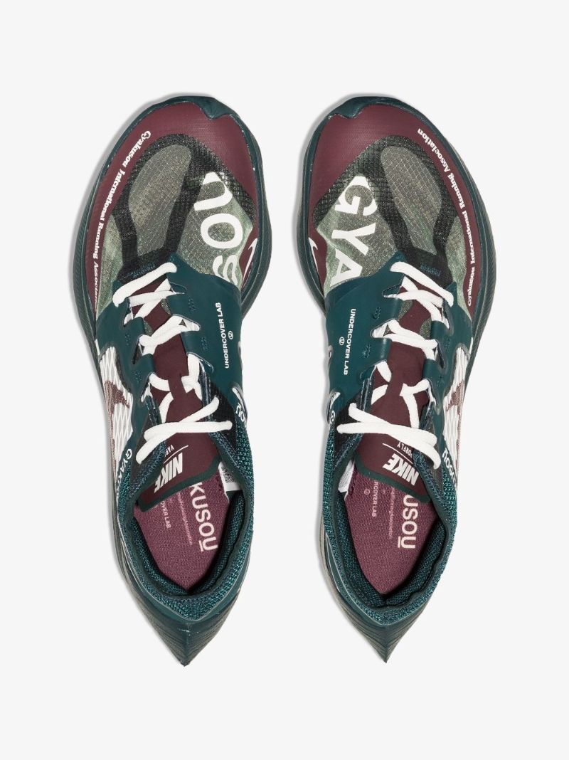 X Gyakusou Green Zoomx Vaporfly Next% Sneakers