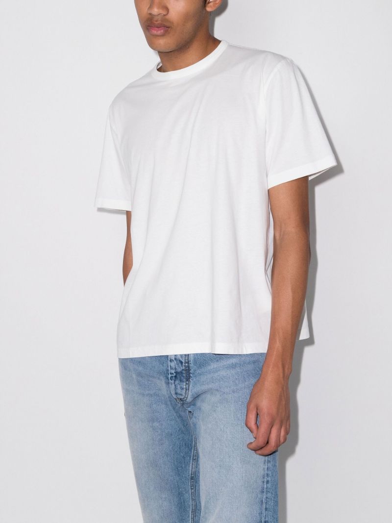 White Short-sleeved Relaxed T-shirt
