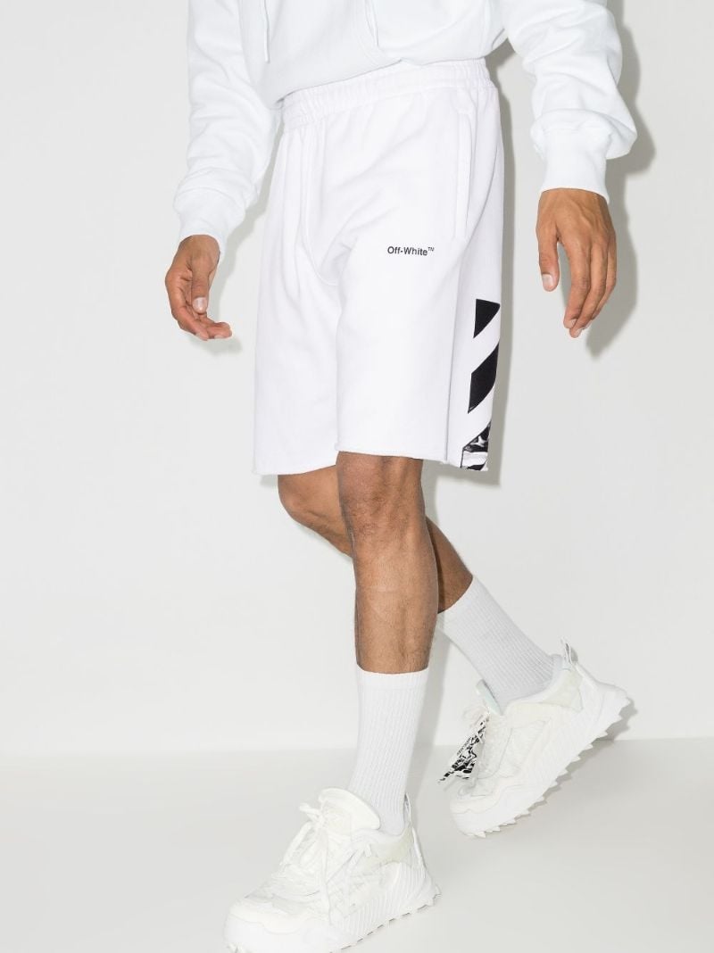 Caravaggio Diag Print Track Shorts