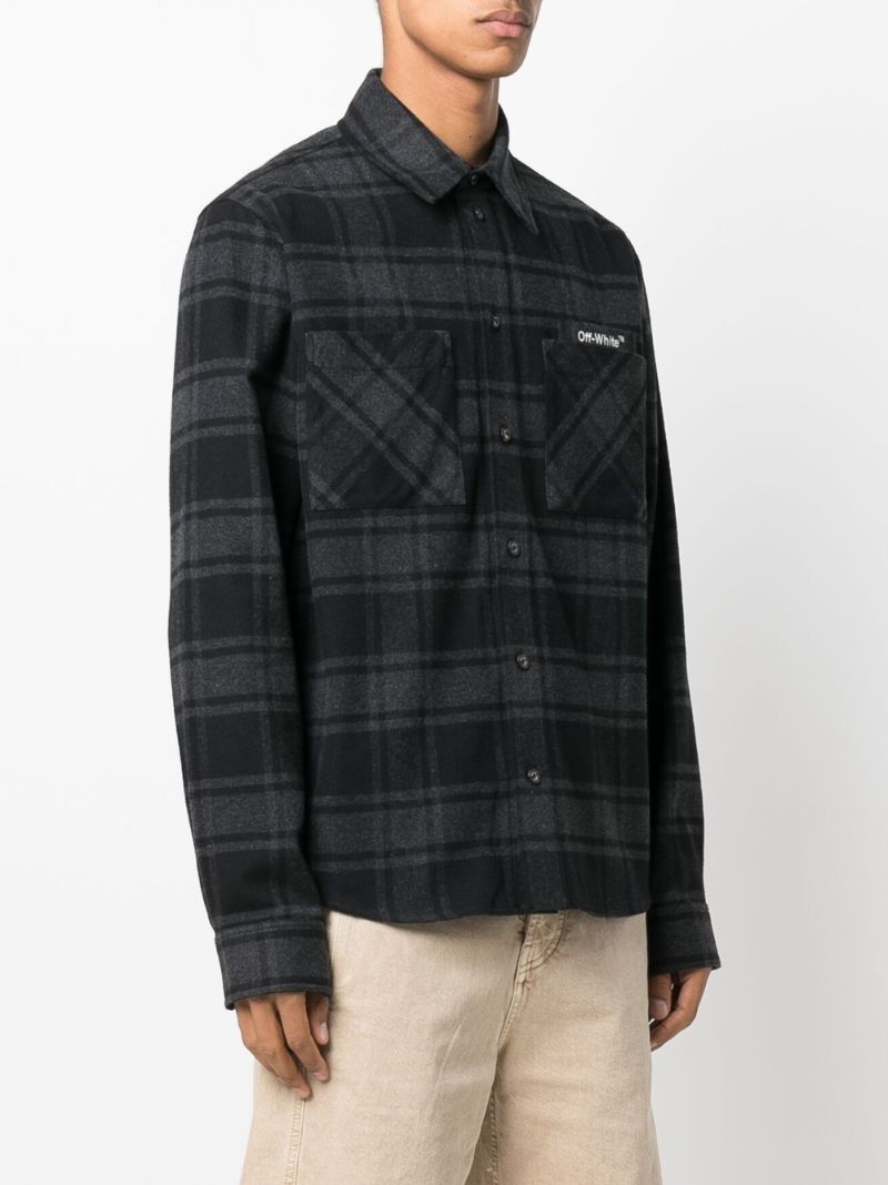 Arrows Check Flannel Shirt