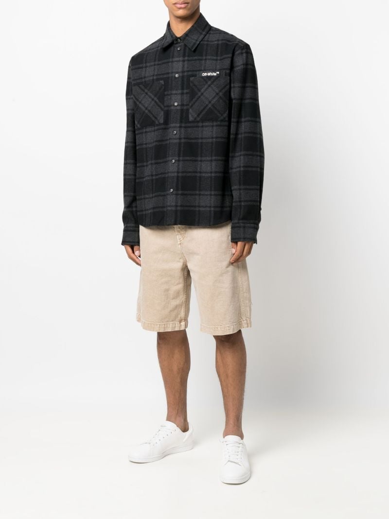 Arrows Check Flannel Shirt