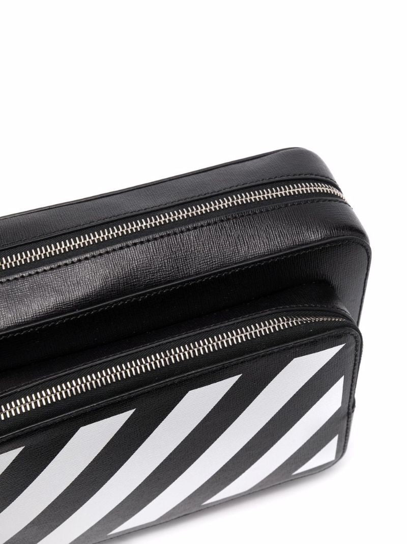 Black Binder Diag Belt Bag