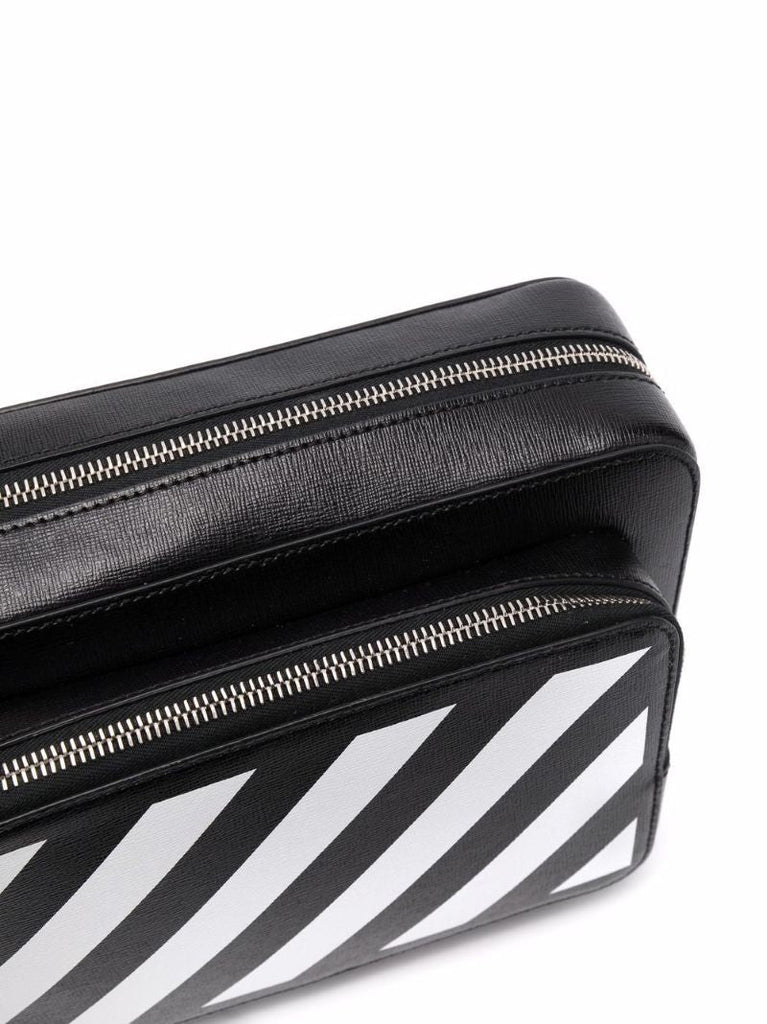 Black Binder Diag Belt Bag