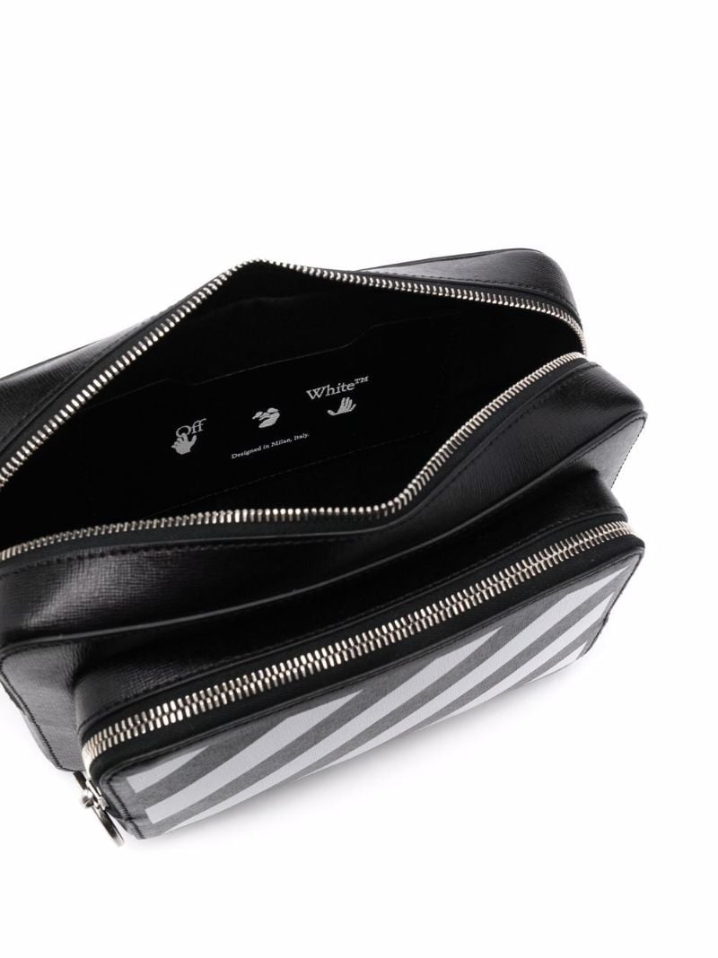 Black Binder Diag Belt Bag