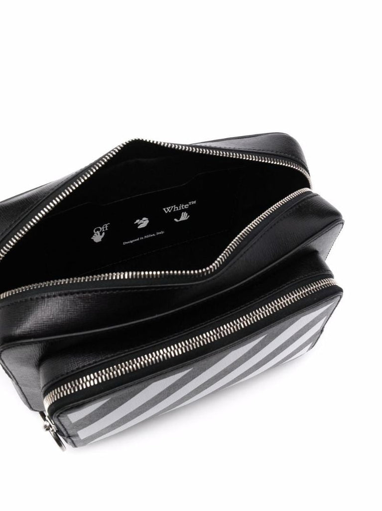 Black Binder Diag Belt Bag