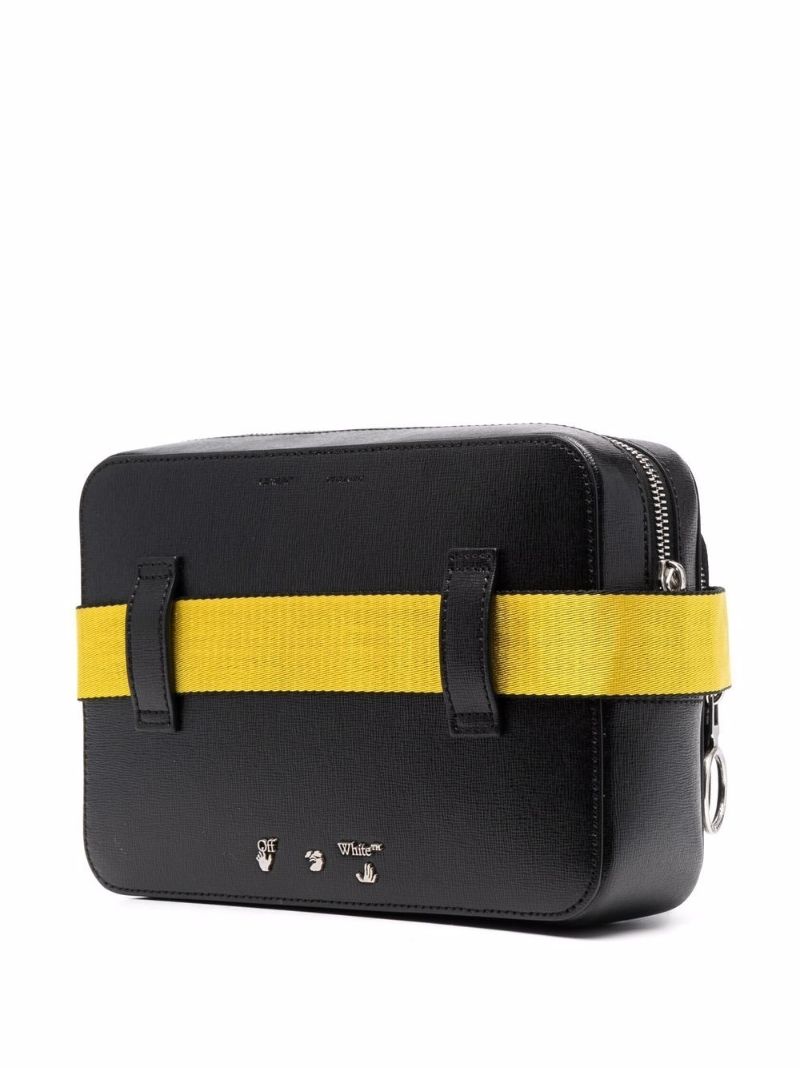 Black Binder Diag Belt Bag