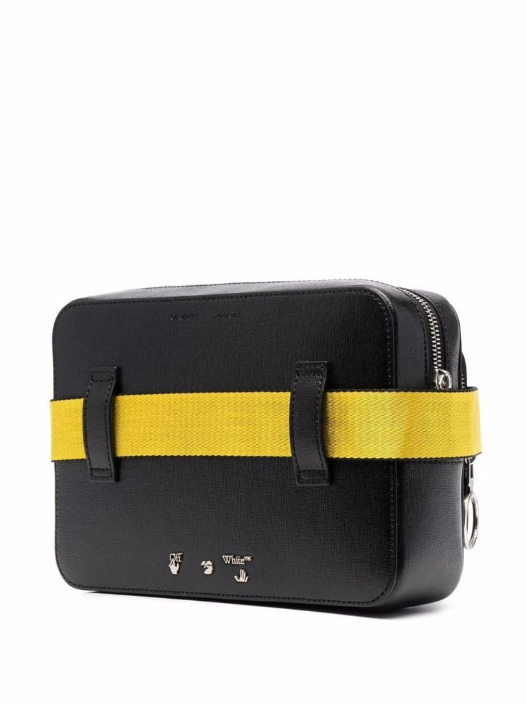 Black Binder Diag Belt Bag
