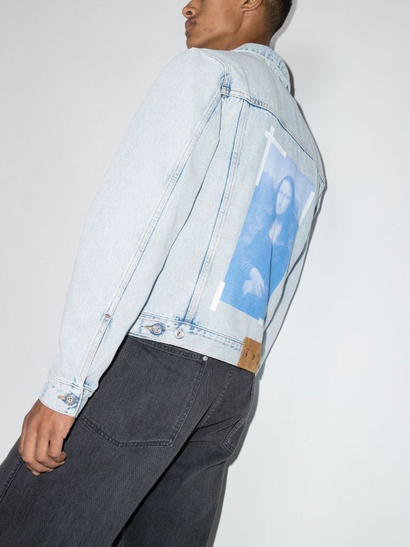 Blue Monalisa Slim Denim Jacket