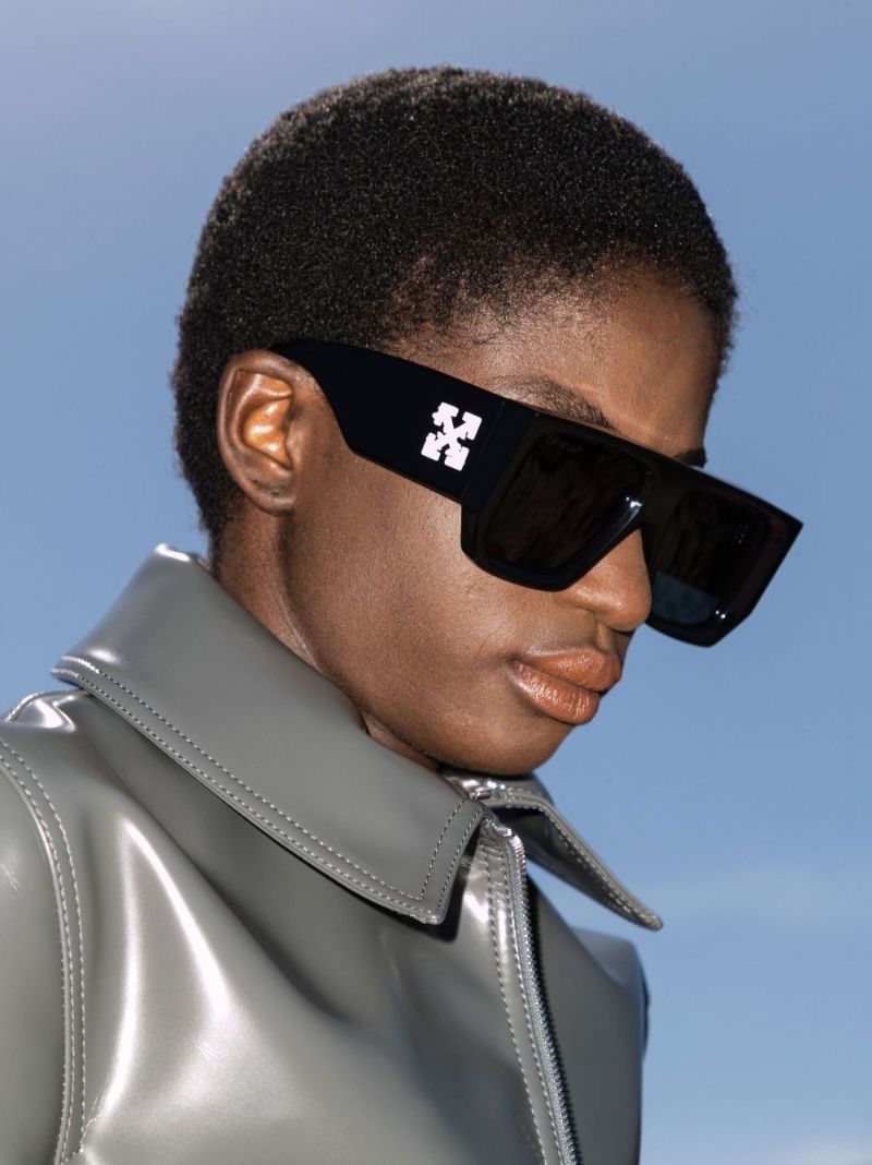 Tropez Rectangle-frame Sunglasses