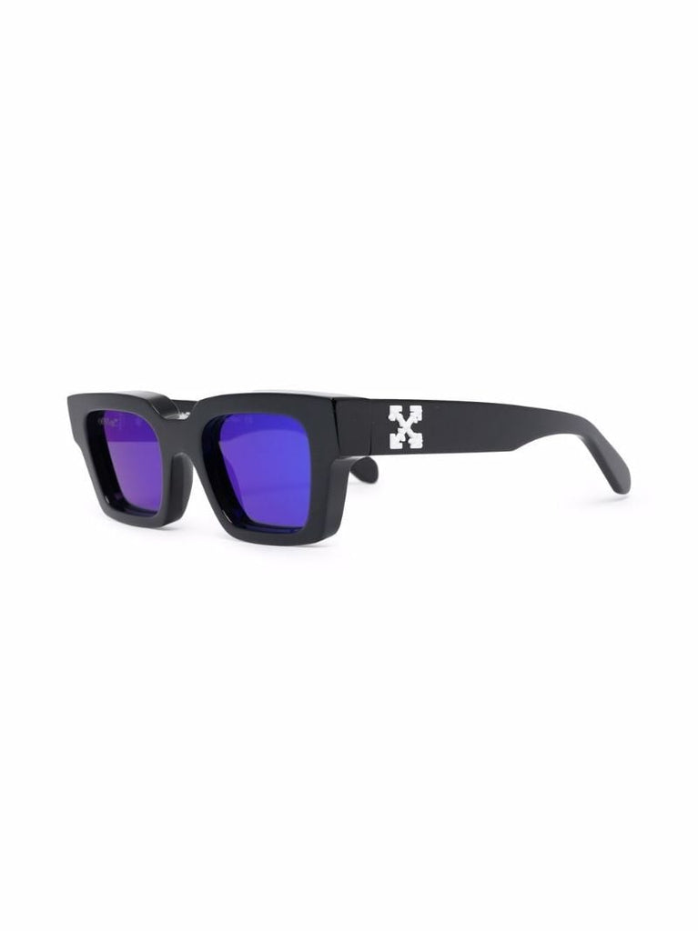 Black Virgil Square Sunglasses
