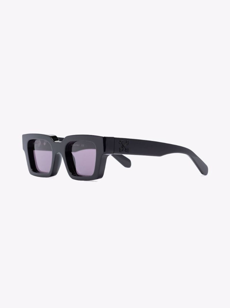 Black Virgil Square Sunglasses