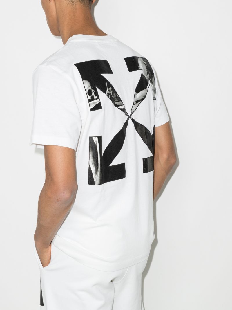 Caravaggio Arrows Print Cotton T-shirt