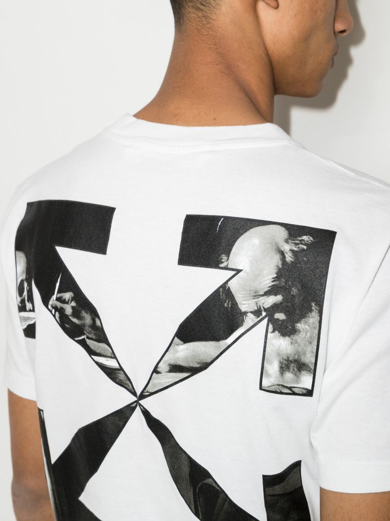 Caravaggio Arrows Print Cotton T-shirt