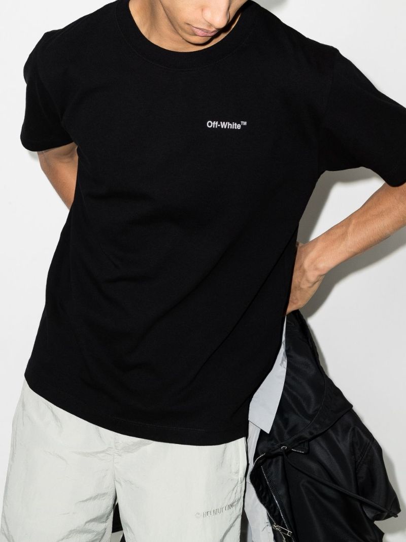 Caravaggio Arrows Print Cotton T-shirt