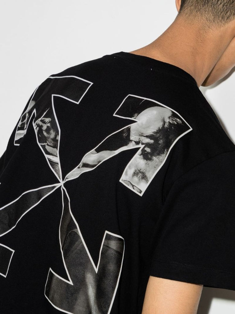 Caravaggio Arrows Print Cotton T-shirt
