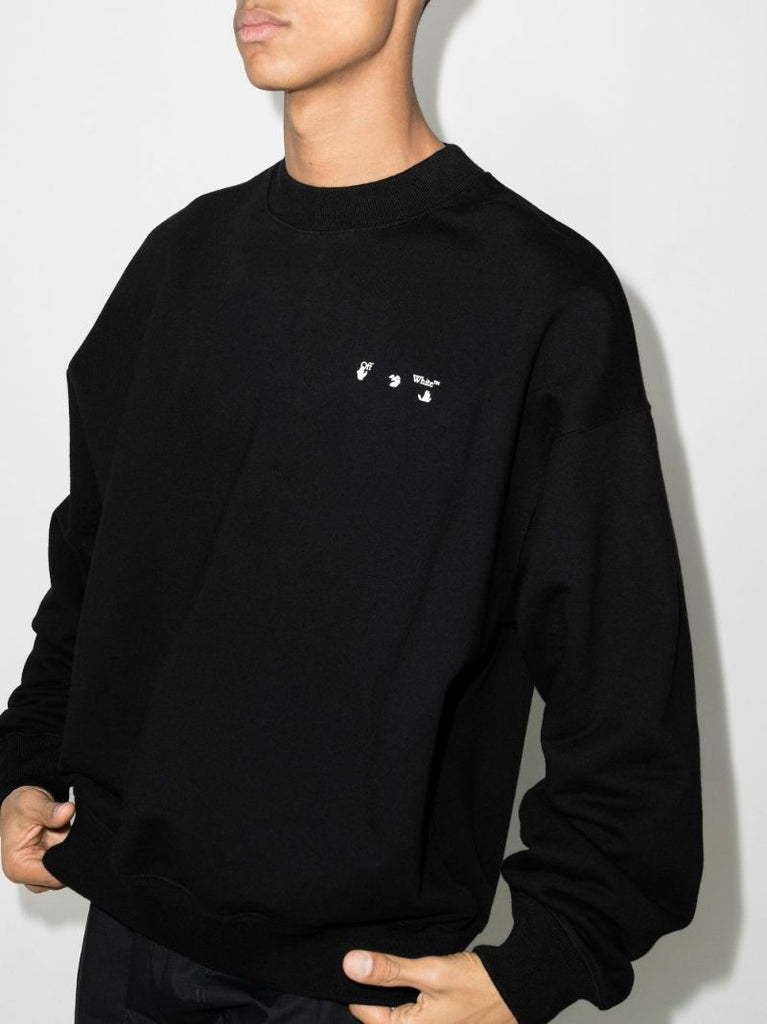 Logo Print Cotton Sweatshirt