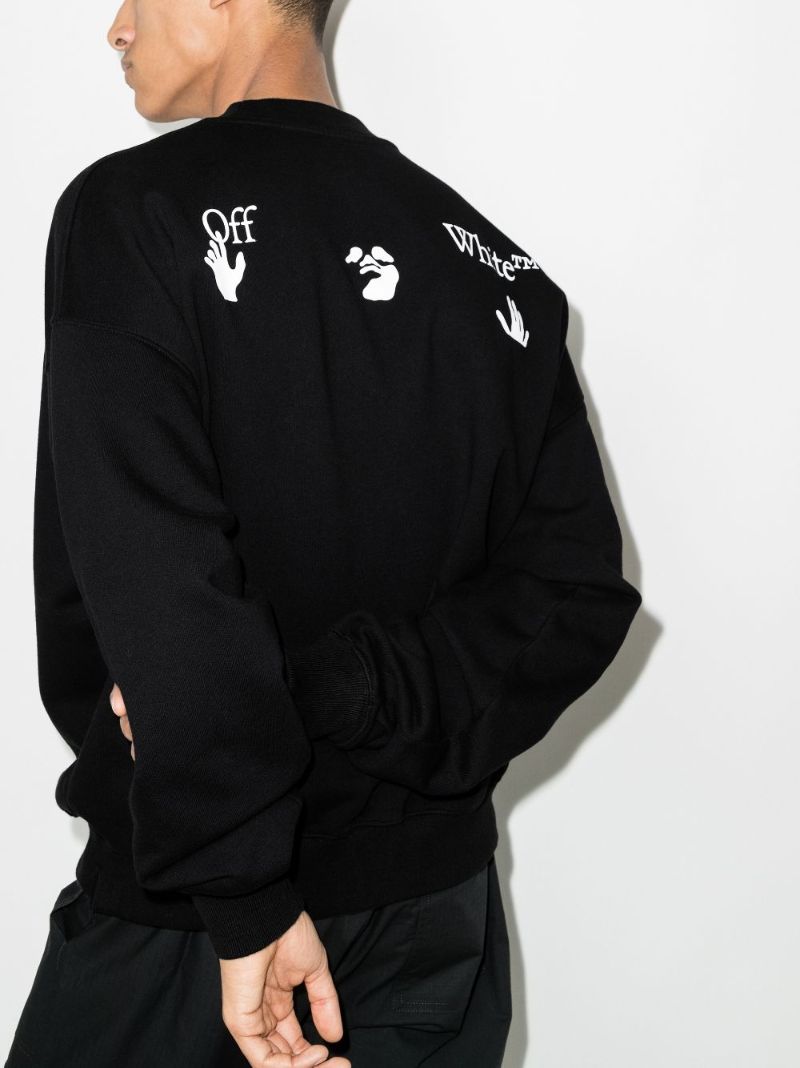 Logo Print Cotton Sweatshirt