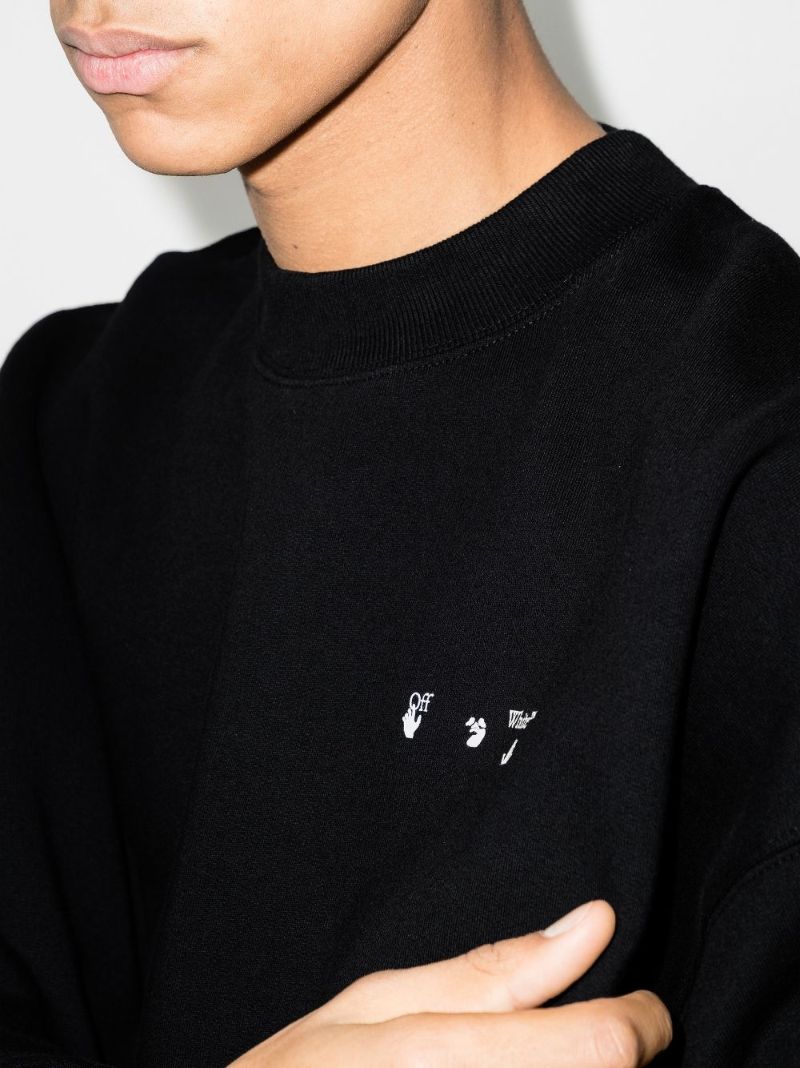 Logo Print Cotton Sweatshirt