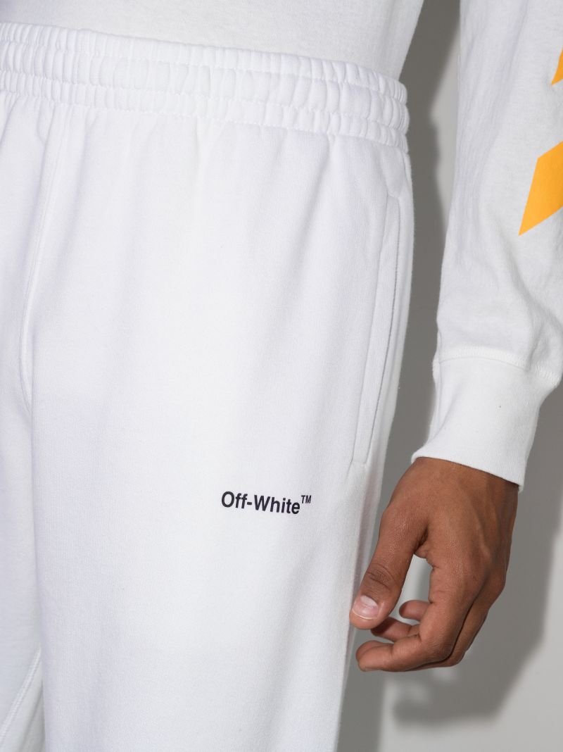 Carravaggio Arrows Print Cotton Sweatpants