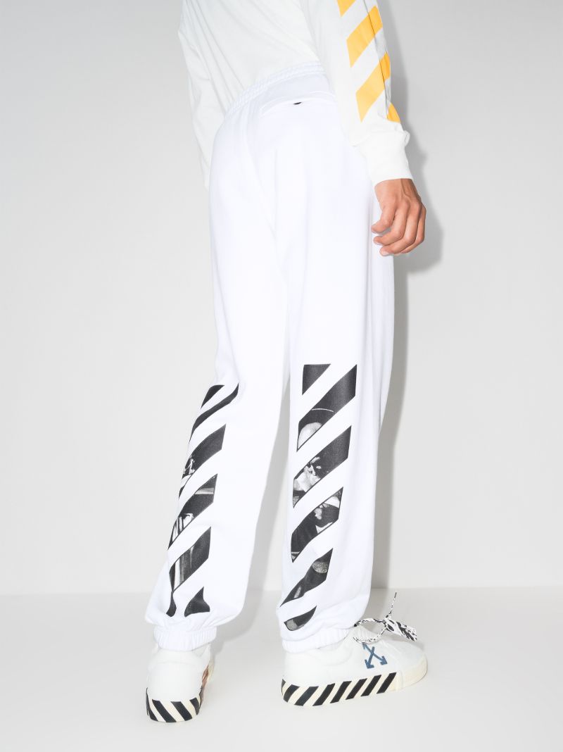 Carravaggio Arrows Print Cotton Sweatpants