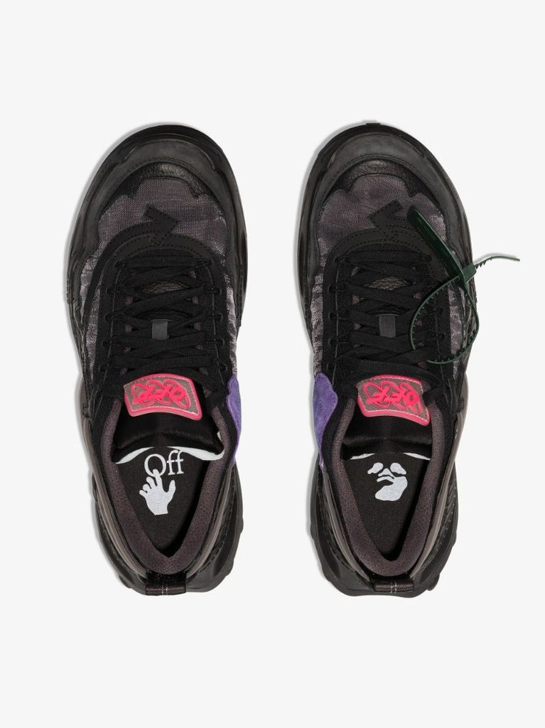 Black Odsy-1000 Low Top Sneakers