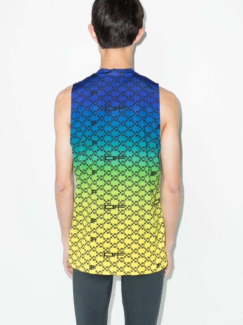 Iridescent OmbrÃ_x0083_Â© Monogram Tank Top