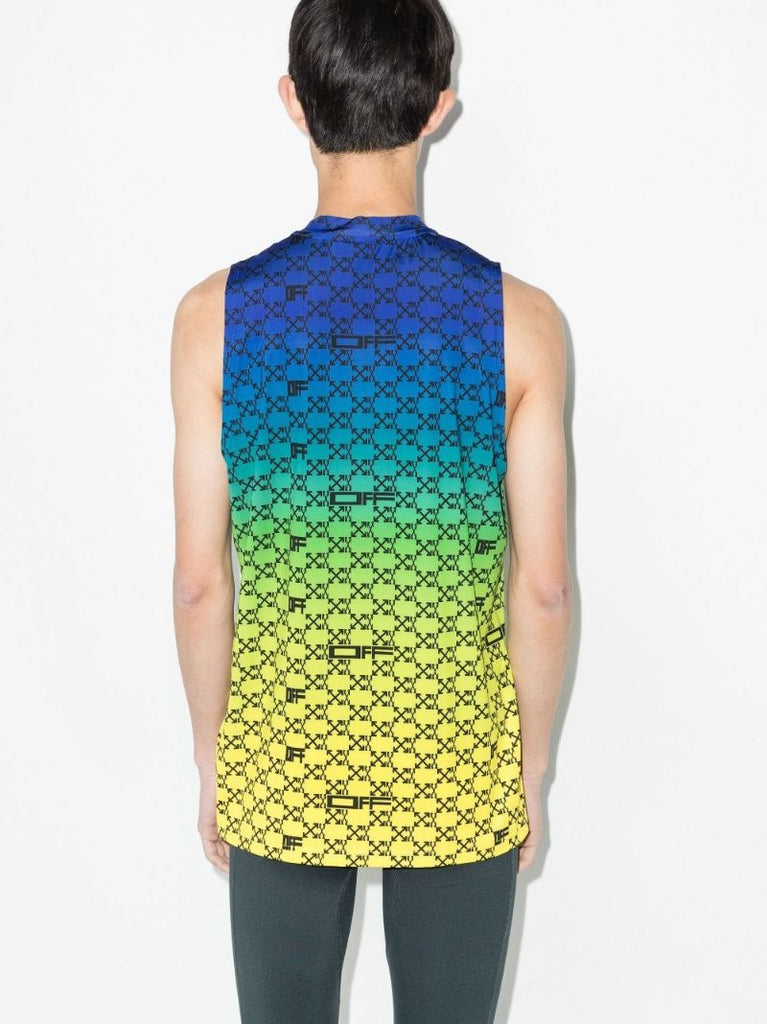 Iridescent OmbrÃ_x0083_Â© Monogram Tank Top