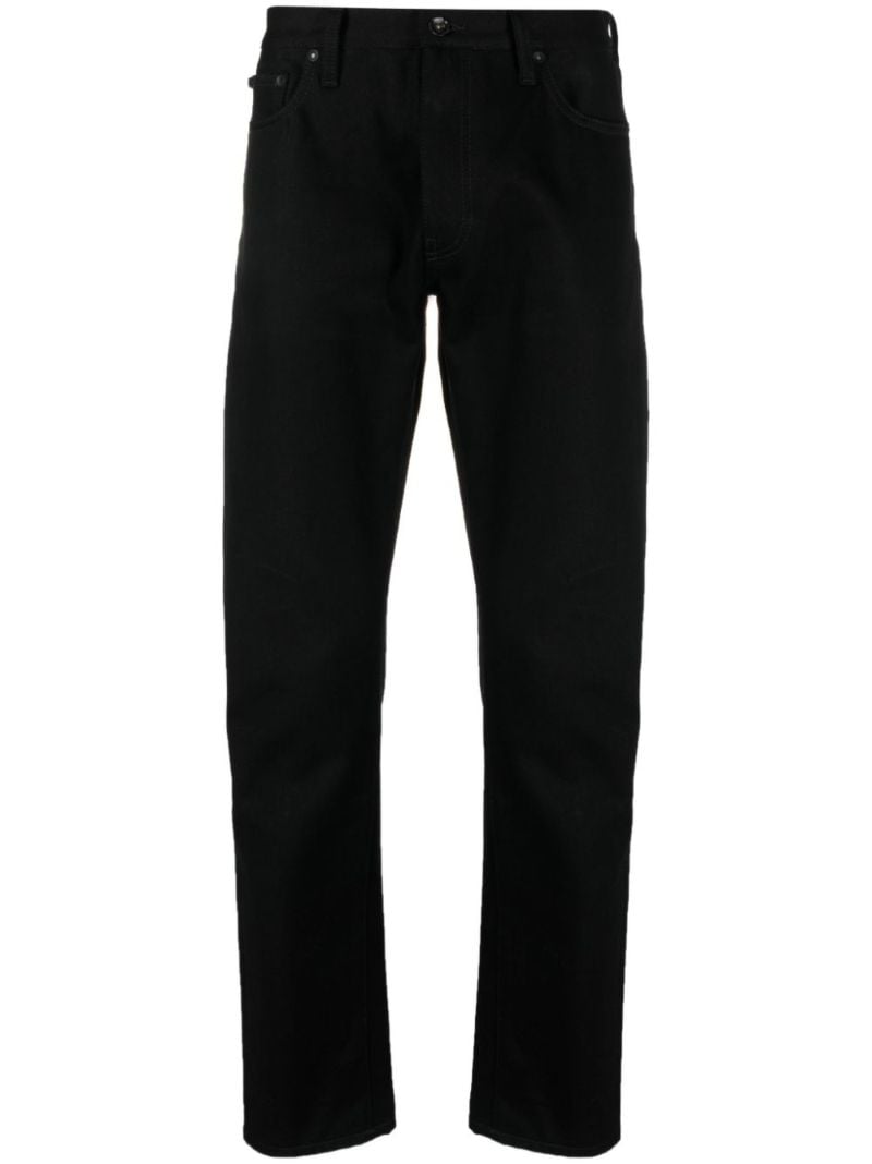 Black Arrows Straight-leg Jeans