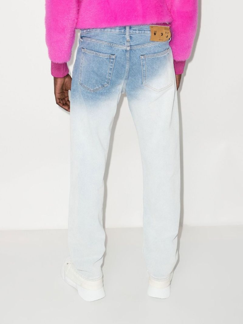 Blue Corp Straight Leg Jeans