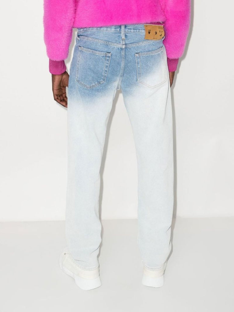 Blue Corp Straight Leg Jeans